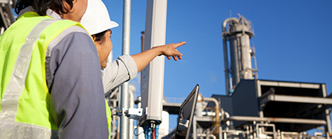 Extraction of raw materials and energy
